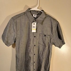 DC button down mens shirt